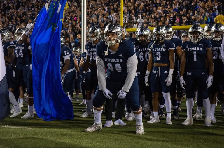 I’m thankful and blessed to recieve a D1 offer to <a href="/NevadaFootball/">Nevada Football</a> thank you <a href="/CoachKWils/">Coach Ken Wilson</a> and <a href="/CoachLapuaho/">Coach Al</a> for the opportunity #HomeIsNevada #BattleBorn 

<a href="/CoachT1A/">Nehemiah Tia Sr</a> <a href="/coach_North3/">Coach North</a> <a href="/Coach_Dags/">Joe D'Agostino</a> <a href="/OBM_CoachT1A408/">Nate Tia, M.S.</a> <a href="/CoachMarquez3/">Coach Marquez</a>