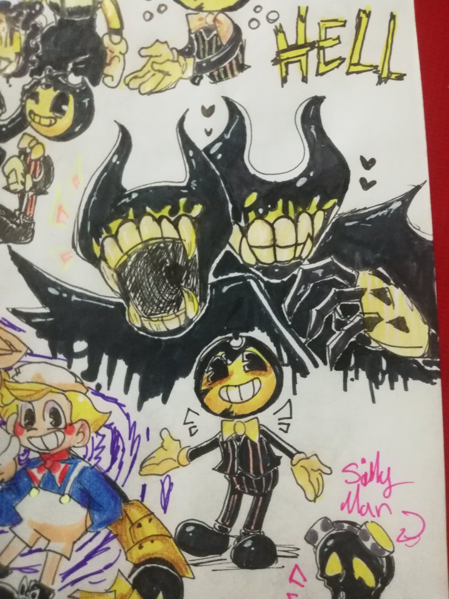 Some bendy doodles :D

#bendyandtheinkmachine #bendyandthedarkrevival #bendyandtheinkmachinefanart #bendyfanart