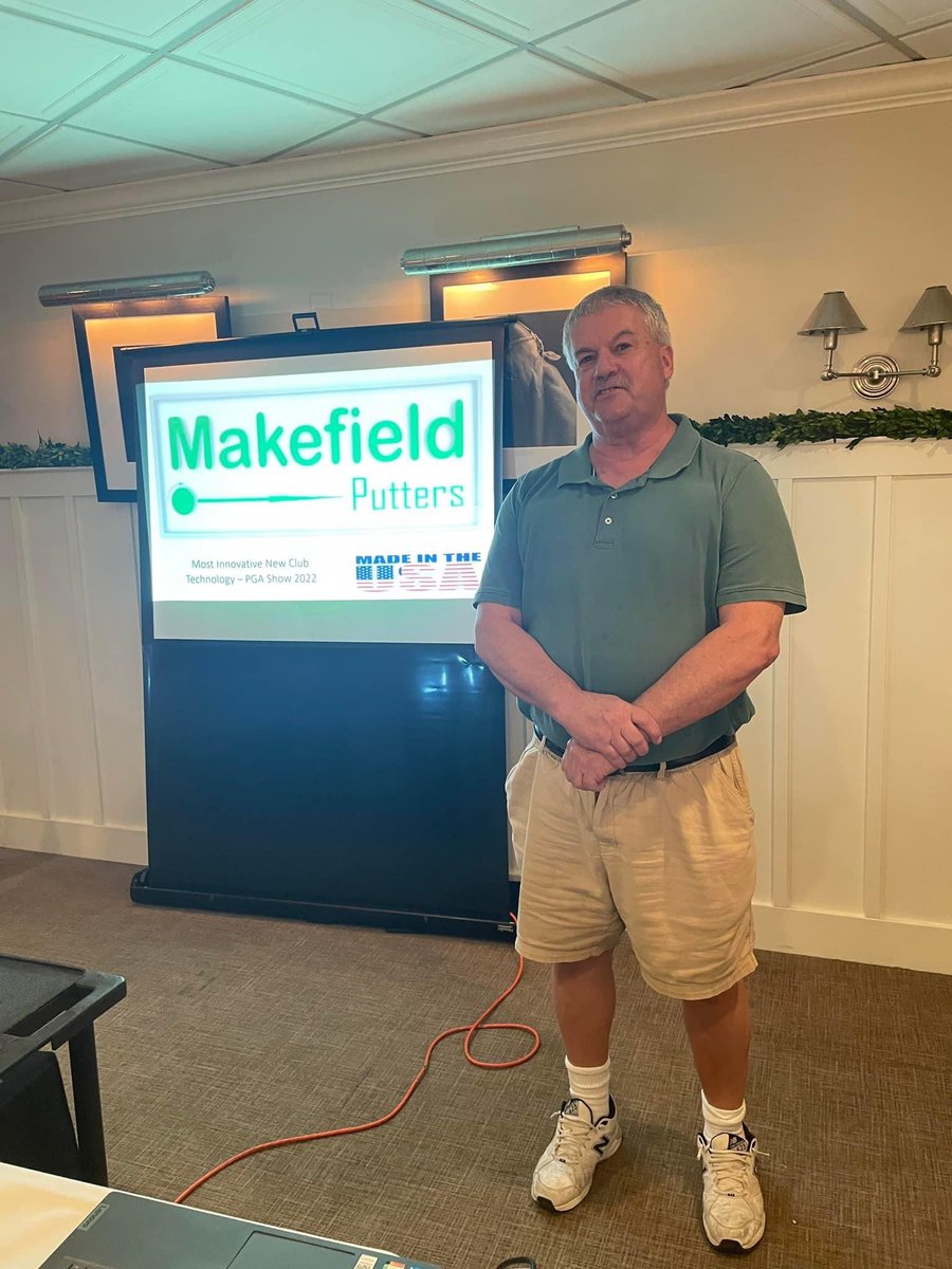 Yesterday we presented at the International Network of Golf Fall Forum Sebring, FL! Thank you for having us! 👍 #makefieldputters #makefieldputter #makefield #makeputt #golf #golfswing #golflife #golflove #golfer #ingfallforum #golfpro #golfprofessional #putter #putterjawn #PA