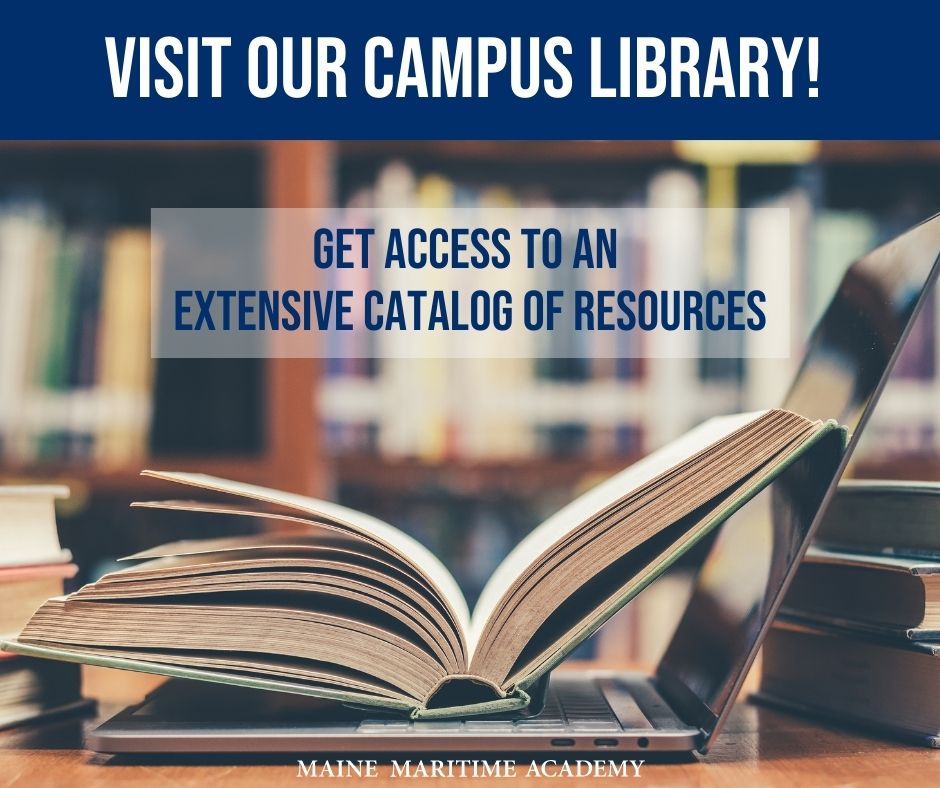 Visit the Nutting Memorial Library today! Need help finding sources for that final research paper you've been putting off? Visit their website today for a list of databases, research guides, and citation guides available to MMA students and faculty: mainemaritime.edu/nutting-memori…