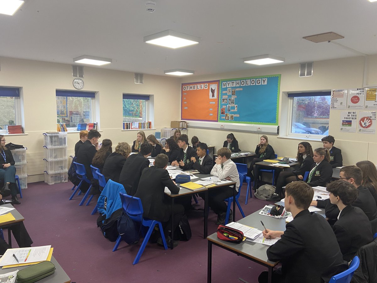PRS_English's tweet image. Year 10 took part in their first Socratic Debate today. It was a smashing success! @PrincesRisbSch