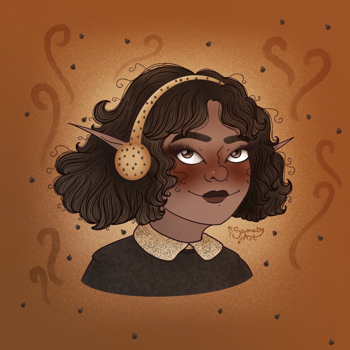 SamabyArt's tweet photo. Chocolate Chip Cookie

#digitalillustration #artwork #Artist https://t.co/qvN4VF4Ikl