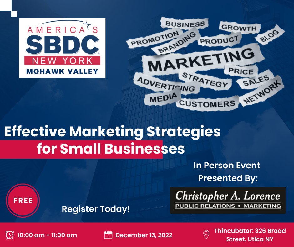 Mohawk Valley SBDC tweet media