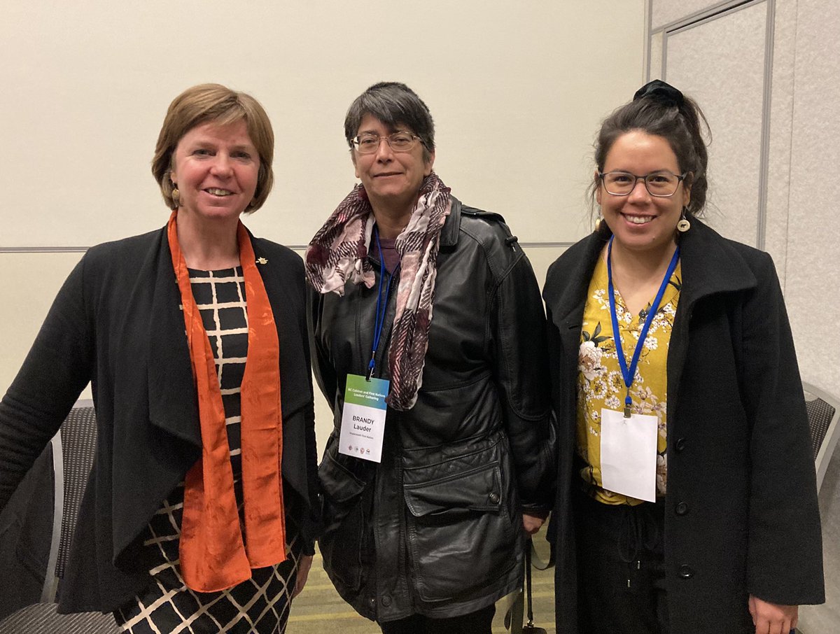 s_malcolmson's tweet photo. Day 2 of BC Cabinet &amp; First Nation Leadership Gathering. Between plenary sessions, breakout discussions, I have the honour of participating in nation to nation conversations with leadership from everywhere in BC. Some pictures of those who brought their truth yesterday: https://t.co/E5VxFVCwVG