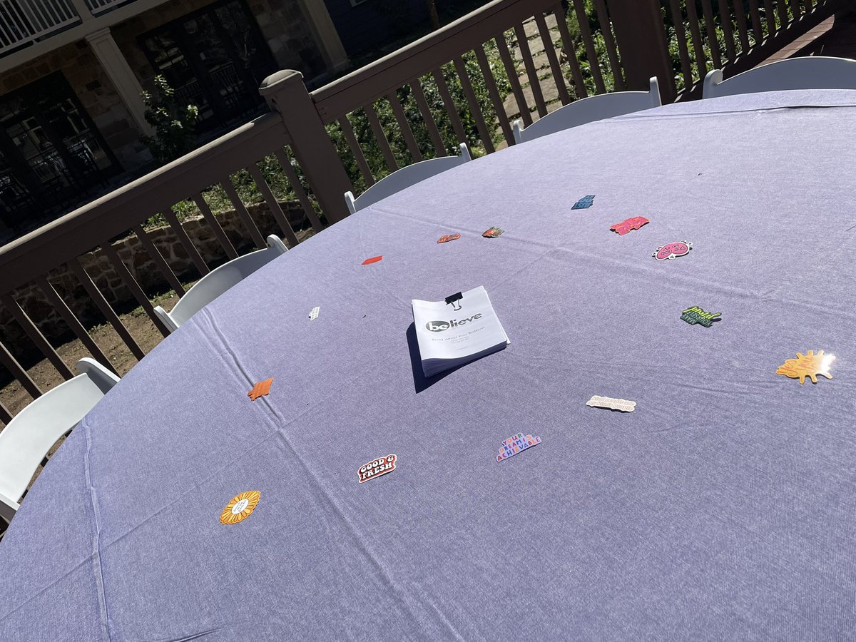 ktbrdn's tweet image. It’s a beautiful day to Build What You Believe! We are in the ☀️ on the terrace. Come #think22 with us! #believe4kids @lead4ward