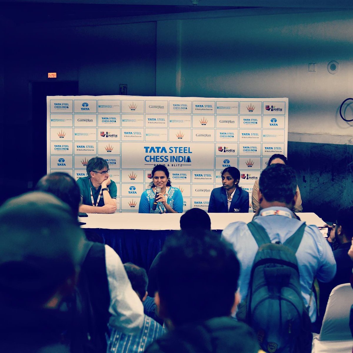 tschessindia's tweet photo. Scenes from Day Two of @tschessindia …
Catch all the live action of the tournament at the National Library or on @chessbaseindia #tsci2022 #tschessindia #TSCI #chess https://t.co/NcIUGsu7H4