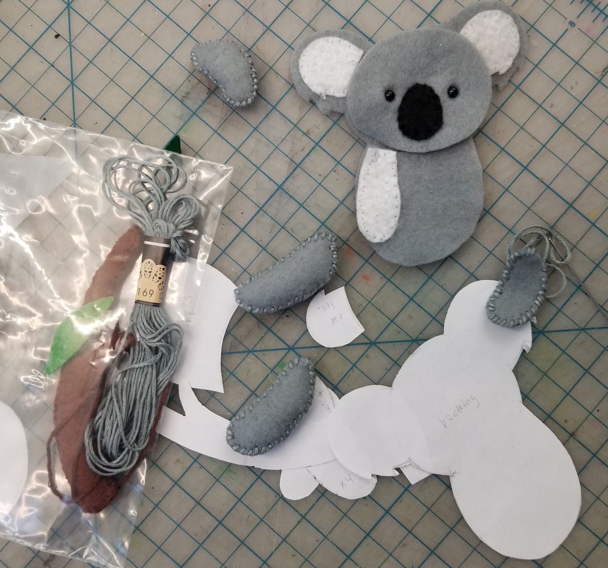 I mean, I'm not saying Australia won because I was working on my fiber art sample as the game was played, but...