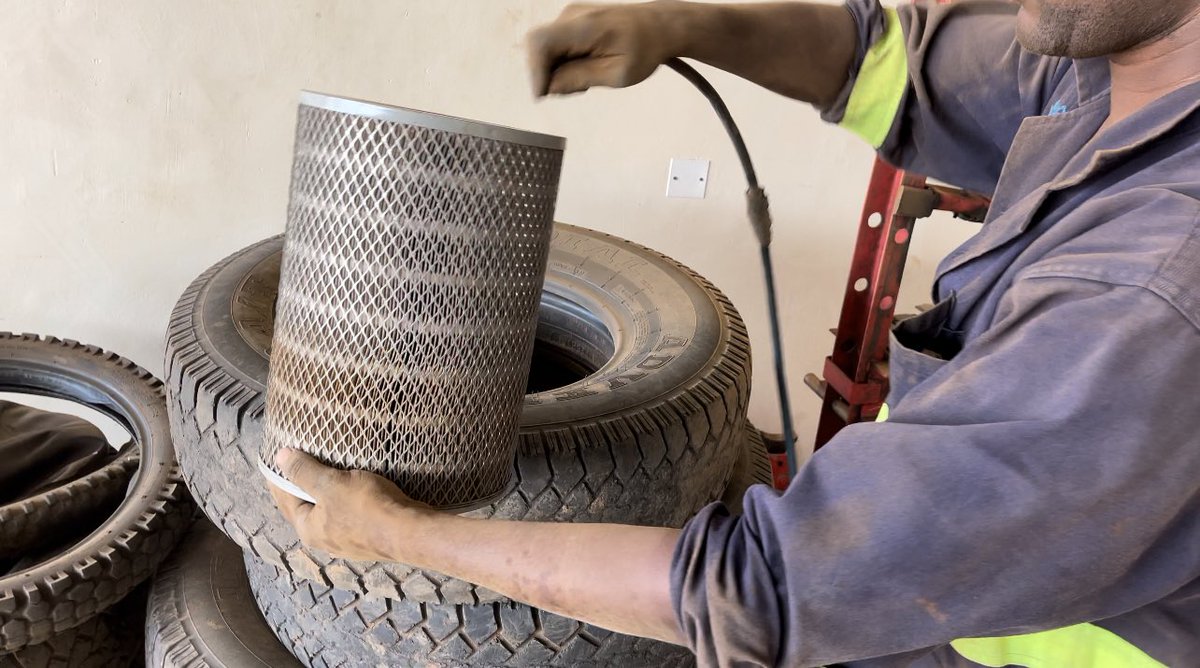 <a href="/CrentsilMatthew/">Matthew Crentsil</a>, UNHCR Uganda Representative, visited the AIRD workshop that services vehicles in the refugee response in the BidiBidi refugee settlement, Yumbe district.