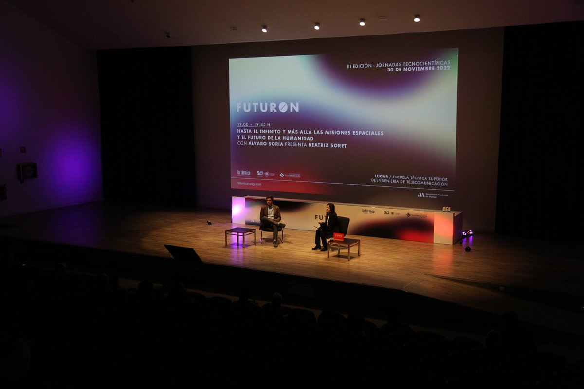 latermicamalaga's tweet photo. 🌀 Con esta última ponencia, se despide la tercera edición de las Jornadas de tecnociencia #FuturON, acogida este año por @etsit_uma. https://t.co/6BOcUUnE49