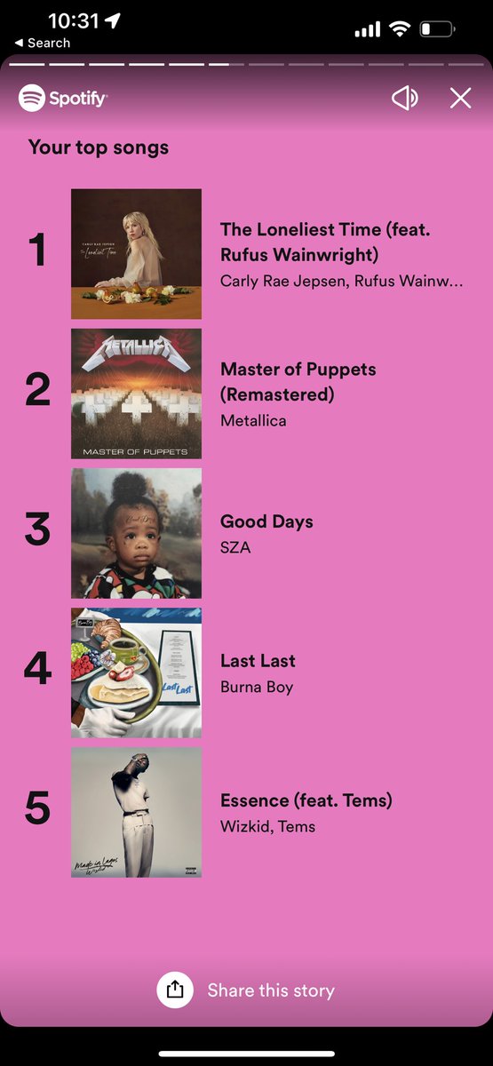 khaled74's tweet photo. My #SpotifyWrapped is weird but accurate 😂

Metallica &amp; Burna Boy on the way to the gym, Carly Rae, SZA &amp; Tems on the way home. 

Big ups @slsinc_ &amp; @4040visionpod! If you dont support yourself and your homies who will? Shoutout @YasirQadhi for keeping my deen game strong. https://t.co/HTwsEZaOqx