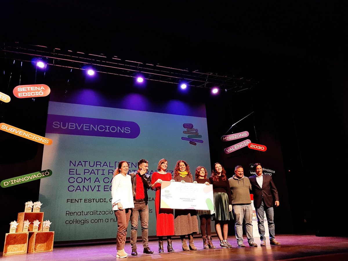 vlcinnovation's tweet photo. #PremisMissions 🏅 SUBVENCIÓ
Projecte: "NATURAL[MENT]. El pati renaturalitzat com a cataliztador del canvi ecosocial" de @fentestudi.

#iCapitalAwards #innovació #MissionsValència #MissióClimàtica https://t.co/UCVjh0OaZz