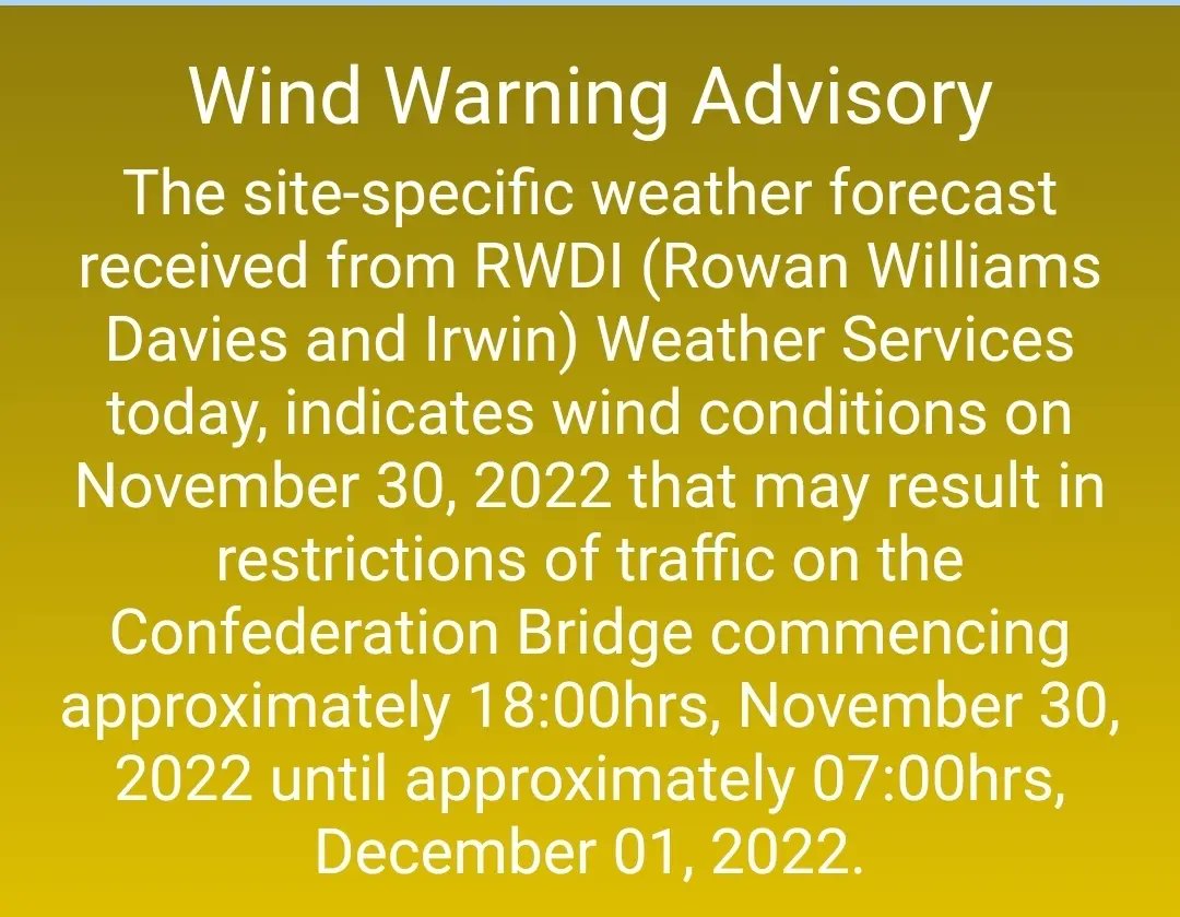 Confederation Bridge tweet media