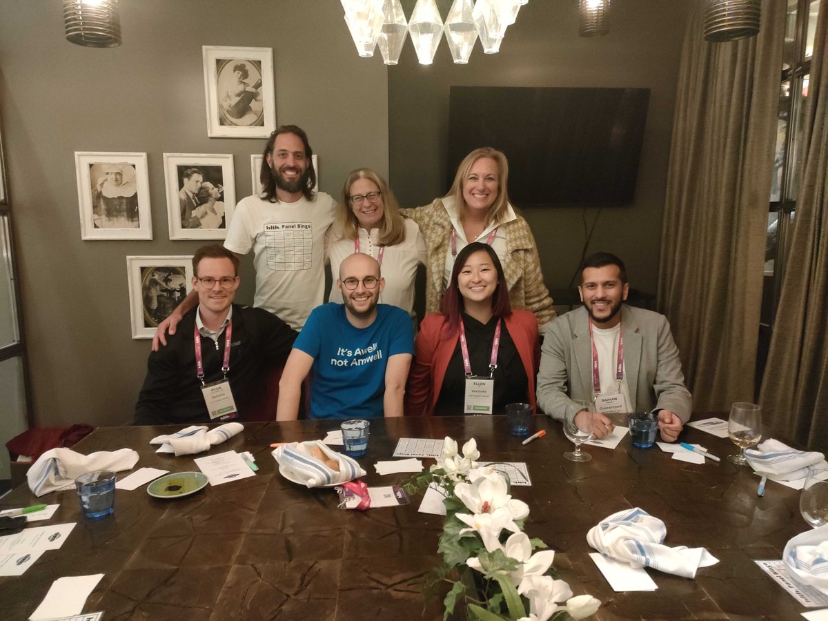 At #HLTH2022, we organized our first CareOps lunch to discuss tools and practices to deliver high quality care.

The willingness of everyone in the room to help each other and share best practices was the highlight of my 4 week trip to the US 🙏