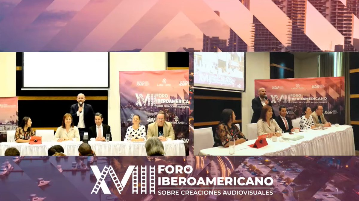 Chileactores's tweet photo. Gracias a @somoslatinartis y a @somos_ASDAP por la estupenda organización del XVIIII Foro Iberoamericano sobre creaciones audiovisuales. Seguiremos trabajando en conjunto en la defensa de los derechos de los creadores y creadoras audiovisuales https://t.co/WJMEMZgAoL