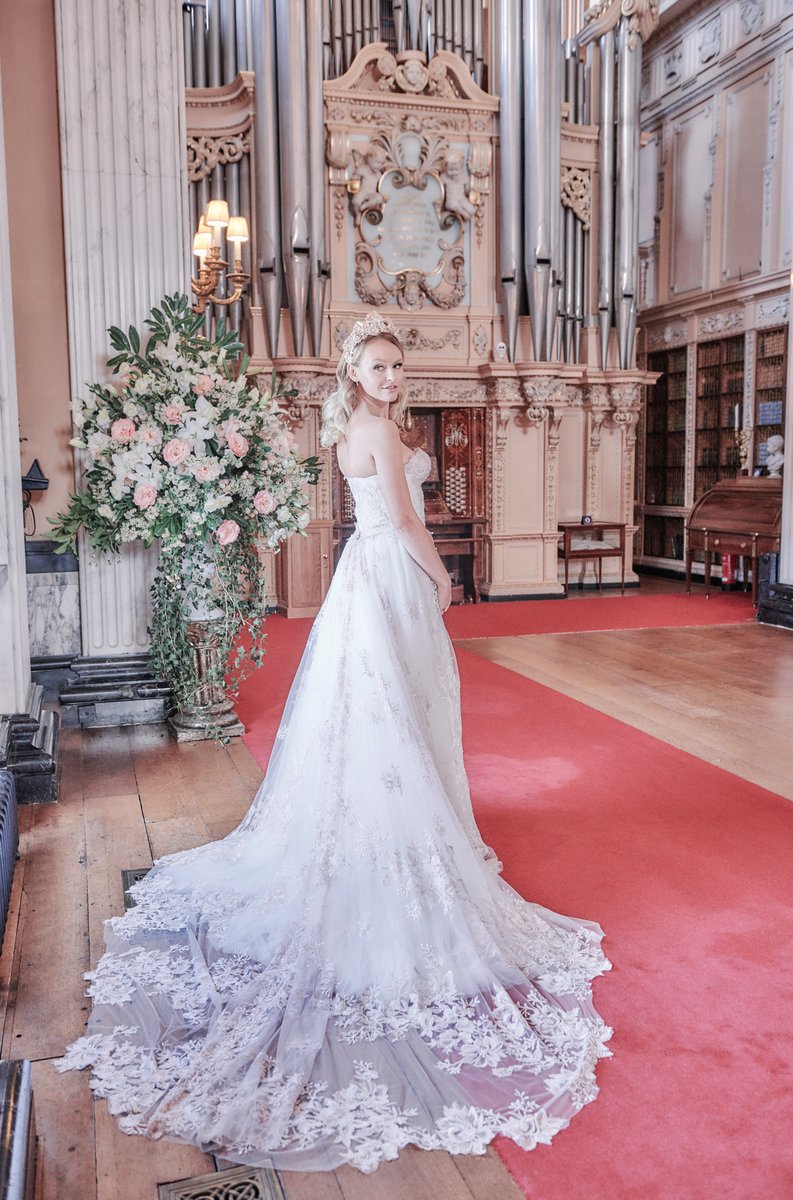 Red carpet ready in our haute couture beaded embroidery blush pink gown.

Shoot at <a href="/blenheimpalace/">Blenheim Palace</a> with <a href="/stuartwoodphoto/">Stuart Wood</a> in collaboration with @brideluxofficial.⠀⠀⠀⠀⠀⠀⠀⠀⠀

Venue: