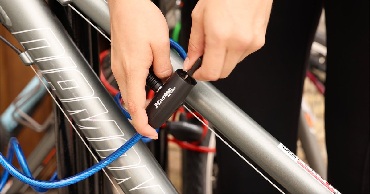MasterLockUS's tweet photo. Stocking stuffing season is here! 🎄 Whether it's bike locks, cable locks, or TSA Locks...Master Lock locks make the perfect #stockingstuffer. There's a Master Lock for everyone - find yours at: https://t.co/23OSqRiB1a
#MasterLock #BikeLocks #CableLock #TSALocks #Holiday https://t.co/V3FsjSQu0l