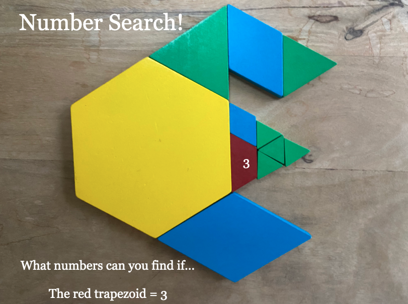 MathforLove's tweet photo. Here are three flavors of Number Search with the same Upscale Pattern Block figure! 

Comes in mild, medium... and spicy! 🌶️🔥
What numbers do you see?
#UpscalePB #NumberSearch #iteachmath #MTBoS https://t.co/UpYzp1mS9l