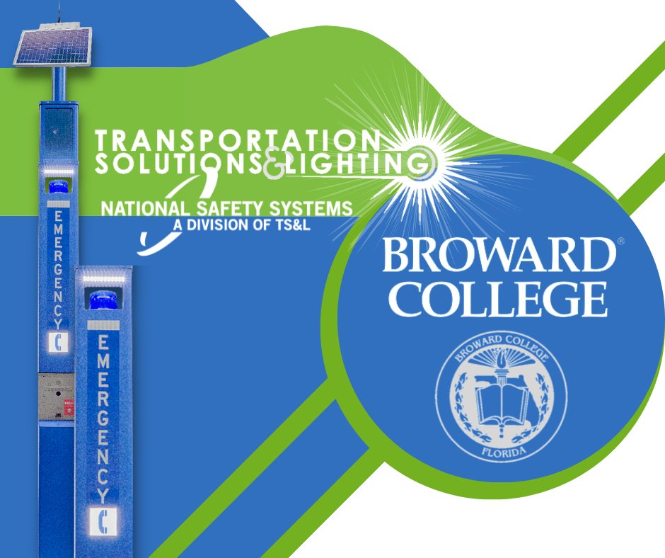 Broward County has chosen the TS&L/NSS team to help with enhancing the safety and security of its college campuses. Learn More: tinyurl.com/TSLNSS #campussafety #collegesanduniversities #safetyfirst #studentsafety