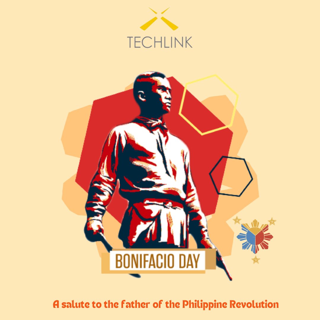 techlink_s's tweet image. Happy Bonifacio Day!

#techlink #techlinksystems #staffingevolved