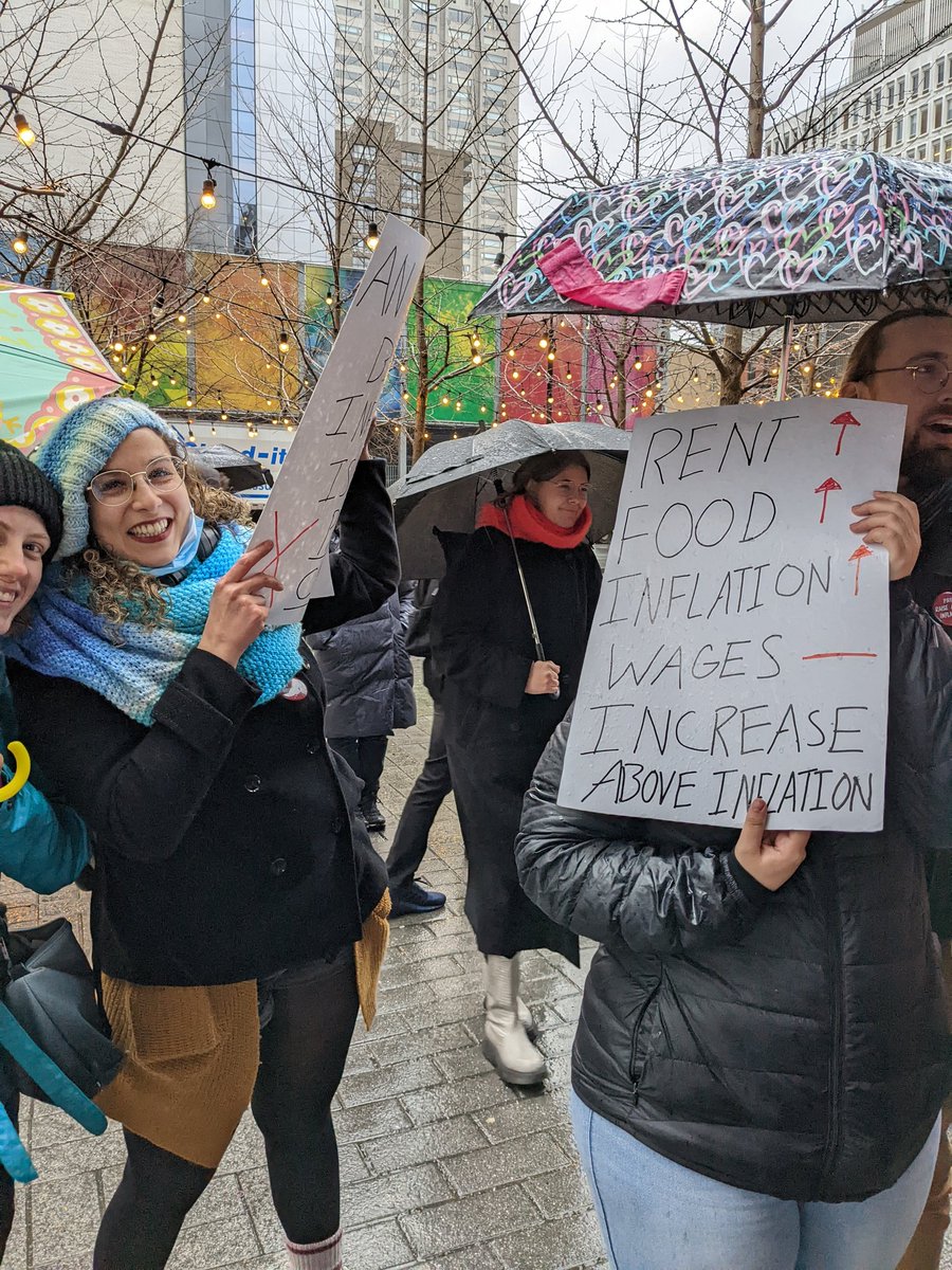 <a href="/trac_union/">TRAC</a> Rally for RAs &amp; TAs pay increase to match inflation! <a href="/Concordia/">Concordia University</a> any pay raise below inflation is a pay cut 💲💲💲