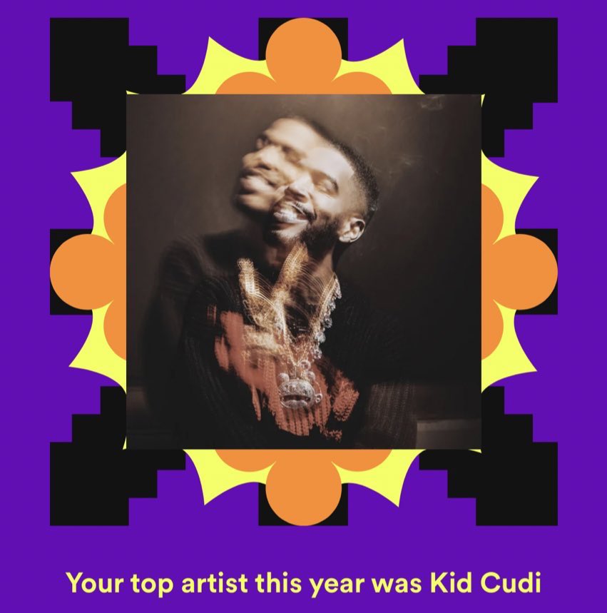 CudiZoners's tweet image. Only the best people have Kid Cudi as their #1 artist each year. I don’t make the rules! 🤷🏽‍♂️