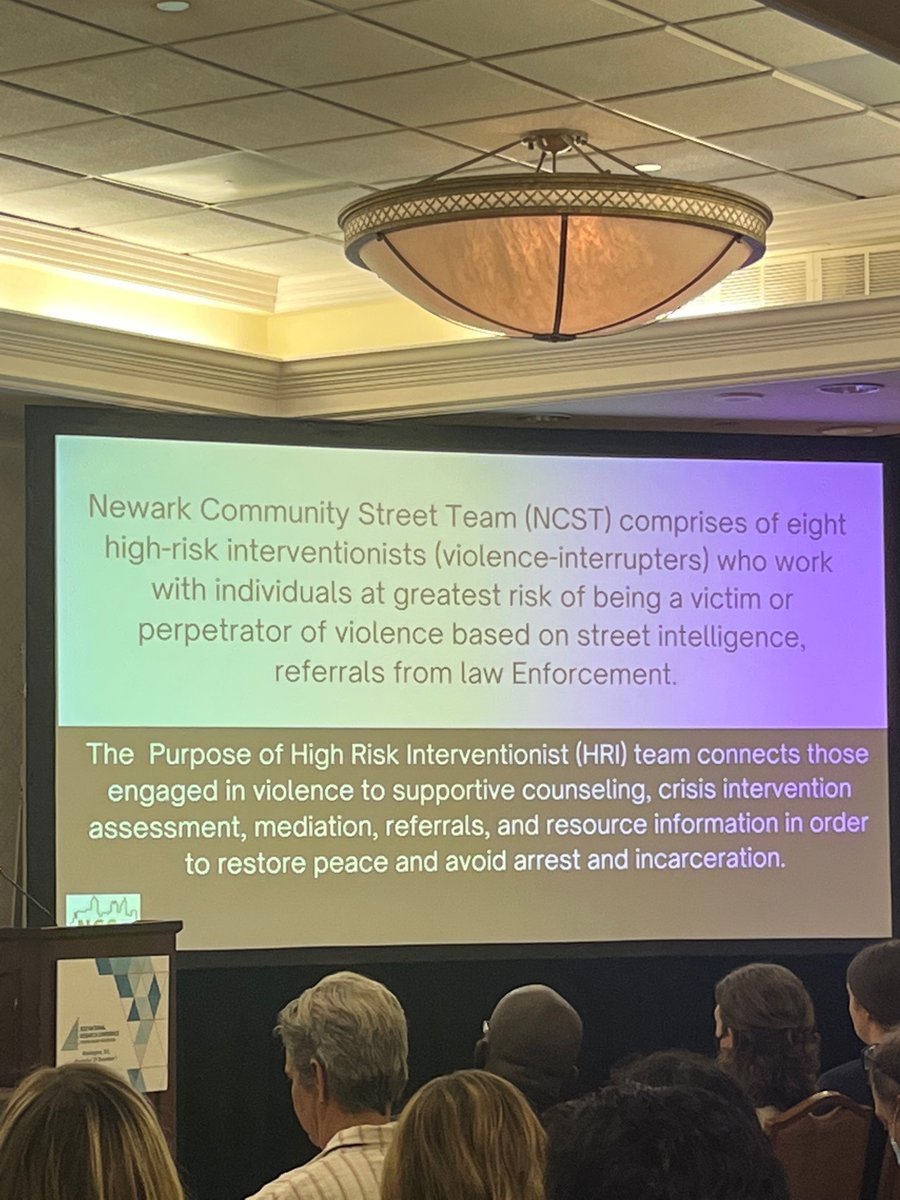 Science Simplified (@sci_simplified) on Twitter photo Awesome presentation at #2022firearmresearchconf by Solomon Middleton-Williams on the work of the <a href="/NCST_newark/">Newark Community Street Team</a>
The <a href="/NCST_newark/">Newark Community Street Team</a>
collaborates with the
<a href="/NJGVRC/">NJ Gun Violence Research Center at Rutgers SPH</a>, keep an eye out for their work! Awesome presentation at #2022firearmresearchconf by Solomon Middleton-Williams on the work of the <a href="/NCST_newark/">Newark Community Street Team</a>
The <a href="/NCST_newark/">Newark Community Street Team</a>
collaborates with the
<a href="/NJGVRC/">NJ Gun Violence Research Center at Rutgers SPH</a>, keep an eye out for their work!