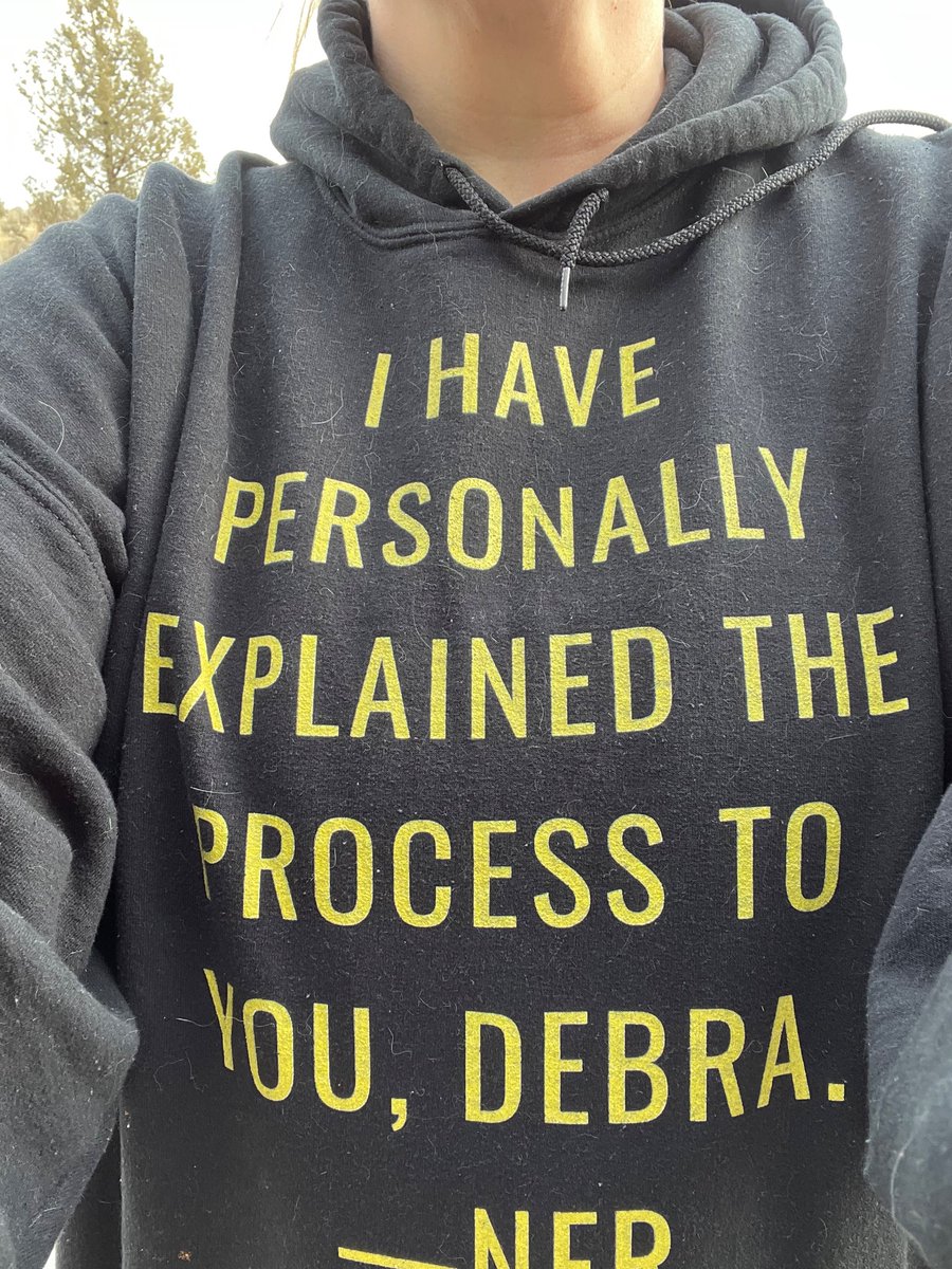 For the first time, someone told me they liked my sweatshirt without first asking me what it meant.