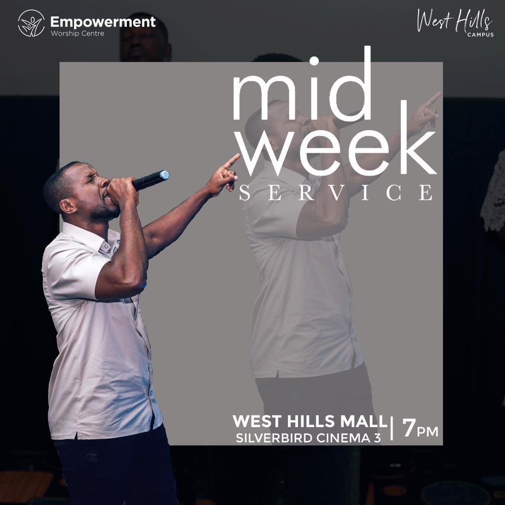 EWCWestHills's tweet image. It pays to move up in prayer either in the Wilderness or promised land. 

Make a date with us tomorrow at the WestHills Mall, Silverbird Cinema 3. It’s going to be a night full of praises, prayers and the prophetic. 

See you at 7pm

#thursdayMidweekService 
#GodlivesHere