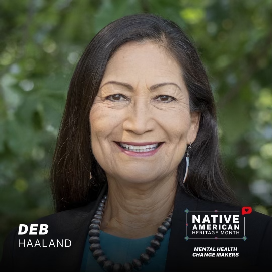 shocktalk__'s tweet photo. 🥳🎉 Pila:húk to @CrisisTextLine for highlighting the work and contributions of our amazing co-founder @suttonking_ alongside United States Secretary of the Interior @SecDebHaaland.

You are both powerful change makers for Indian Country! https://t.co/rt7QDjbr18