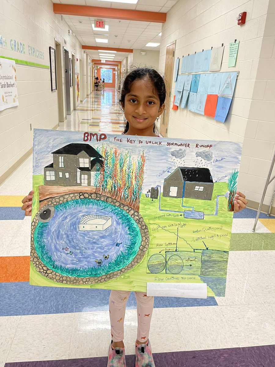 WhiteOakElem's tweet photo. Congratulations to Geetika &amp; SK from @LillisRobyn class and Ada from @MsBankertWOE class for their awesome posters submitted for the Wake Soil &amp; Water Conservation Poster contest!! https://t.co/uGodQmpH9L