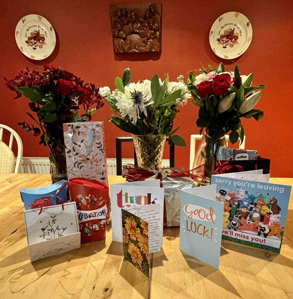 Thank you Northmid family for a beautiful send off. I will miss you all