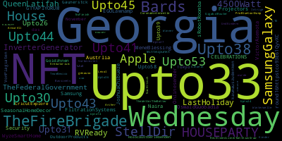 infokalyptisch's tweet photo. Trending in my timeline now:  #Upto33 (4)  #Georgia (4)  #NFT (3)  #Wednesday (3)  #TheFireBrigade (3)  #Upto38 (3)  #Bards (3)  #Upto44 (2) https://t.co/KgjdUeVKfV