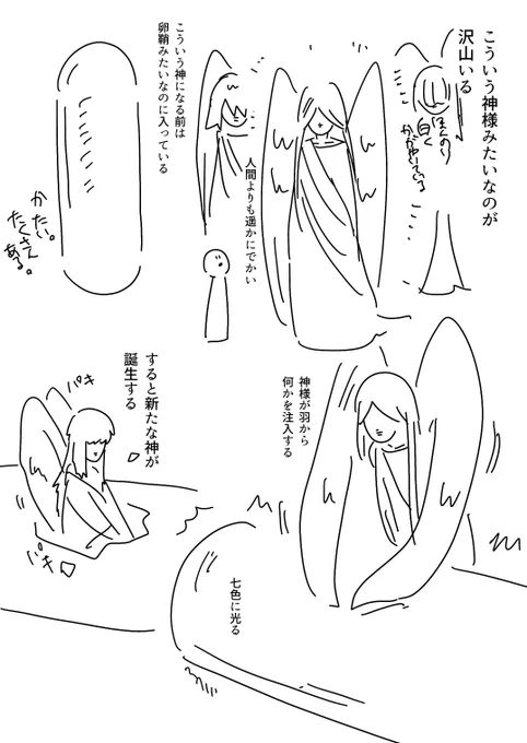 今日見た夢
量産型の神様 