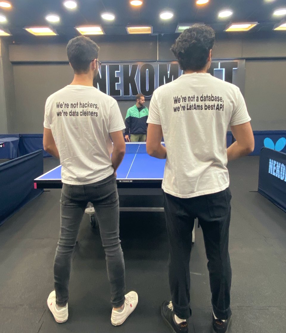 PalencaAPI's tweet photo. We’re not hackers 👨💻
We’re data cleaners 🗂️🧹
#Palenca #Startups https://t.co/7kLuPFbGX8