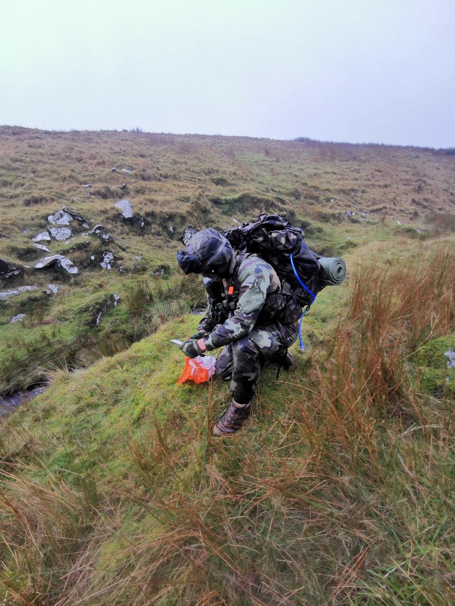 12 Inf Bn on week two of our Basic Map Reading and Navigation Course. Today’s low visibility on The Galtees added to the experience and confirmed the importance of navigation for our #Infantry soldiers.