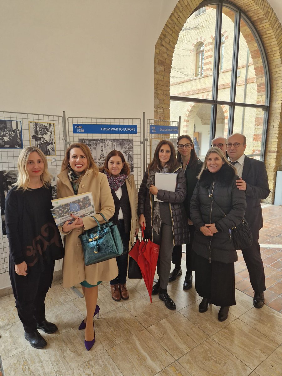 cerionimarta's tweet photo. Inaugurata in @UnivPoliMarche la Mostra su #integrazione #UE. Grazie a @DipPoliticheUE @Agenzia_Ansa @AnsaMarche @EurDirectMarche ricordiamo che #principio #solidarietà nella gestione risorse #energetiche ha impedito altra guerra in EU.Utile x futuro @EU_Commission @Europarl_IT https://t.co/YiPpmY6ouM