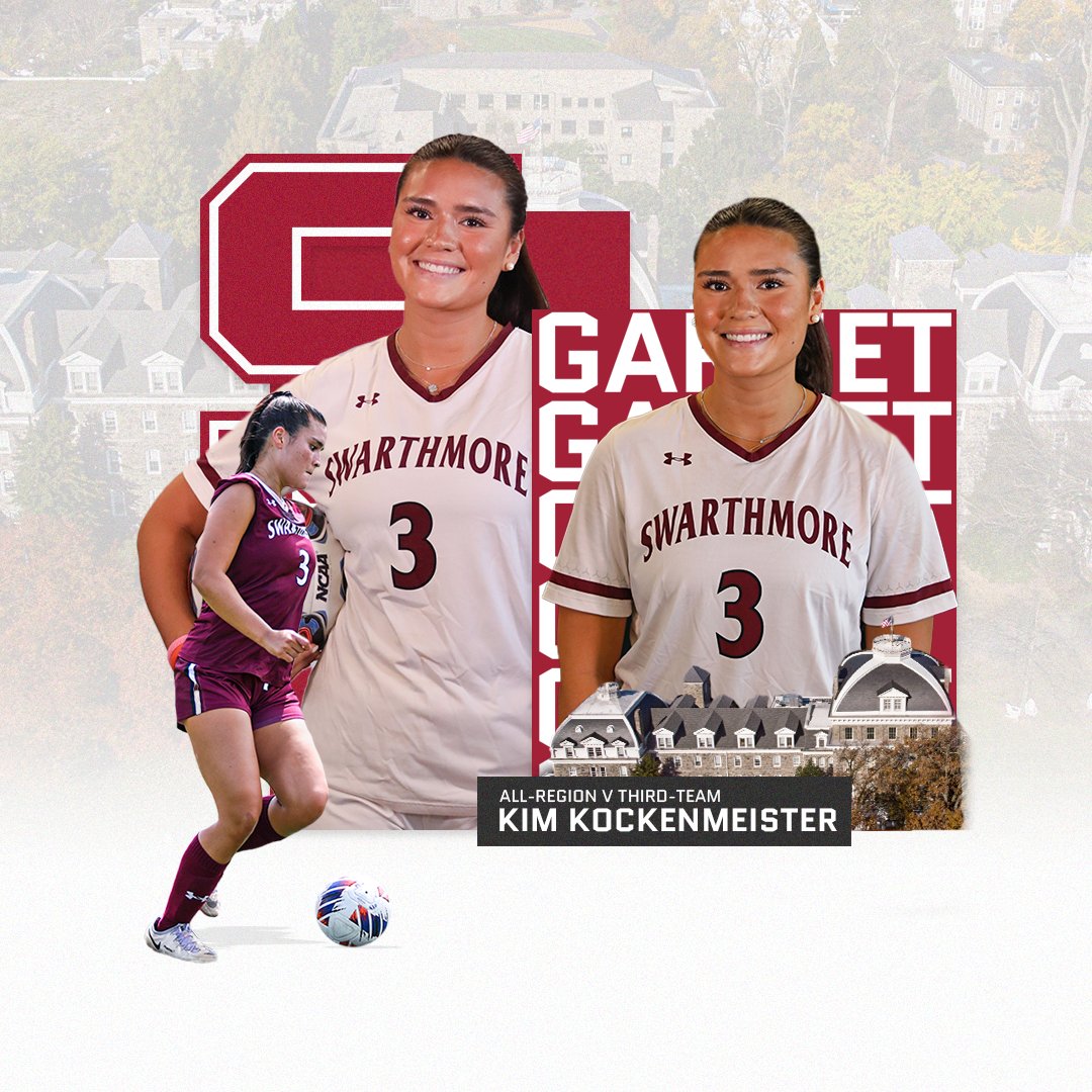 SwatAthletics's tweet image. Congrats to Alice Onyango-Opiyo, Kim Kockenmeister, Amelia Mounts and Emme Hansard on earning United Soccer Coaches All-Region status!

Alice garnered her second career all-region nod, earning the first as a defender and the second as a midfielder.

📰 swarthmoreathletics.com/news/2022/11/3…