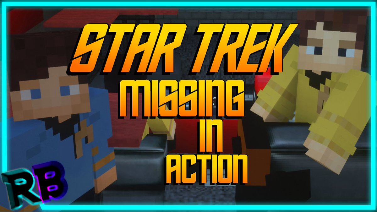RedAndBlueProd's tweet photo. Star Trek is back on Red&amp;Blue! Check out the new comedy parody bit, OUT NOW! 
https://t.co/xGZEzos71r

#Minecraft #Machinima #StarTrek https://t.co/7VZCH6Zq4q
