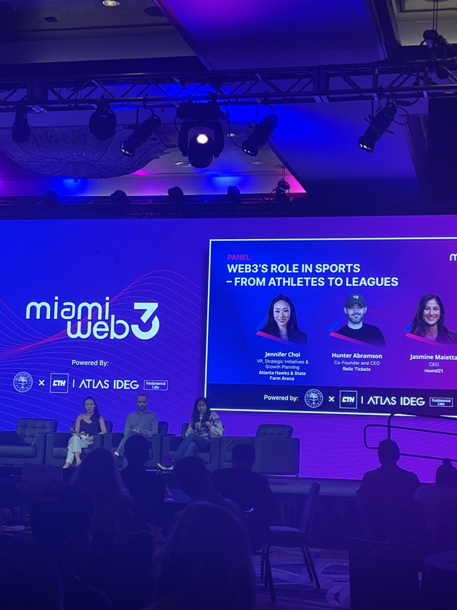 sandy_carter's tweet image. We are a web2 ticketing company with a #web3 backend!!!

Nice! @HunterRelic_ @RelicTickets @atlasweb3group #miamiweb3summit
