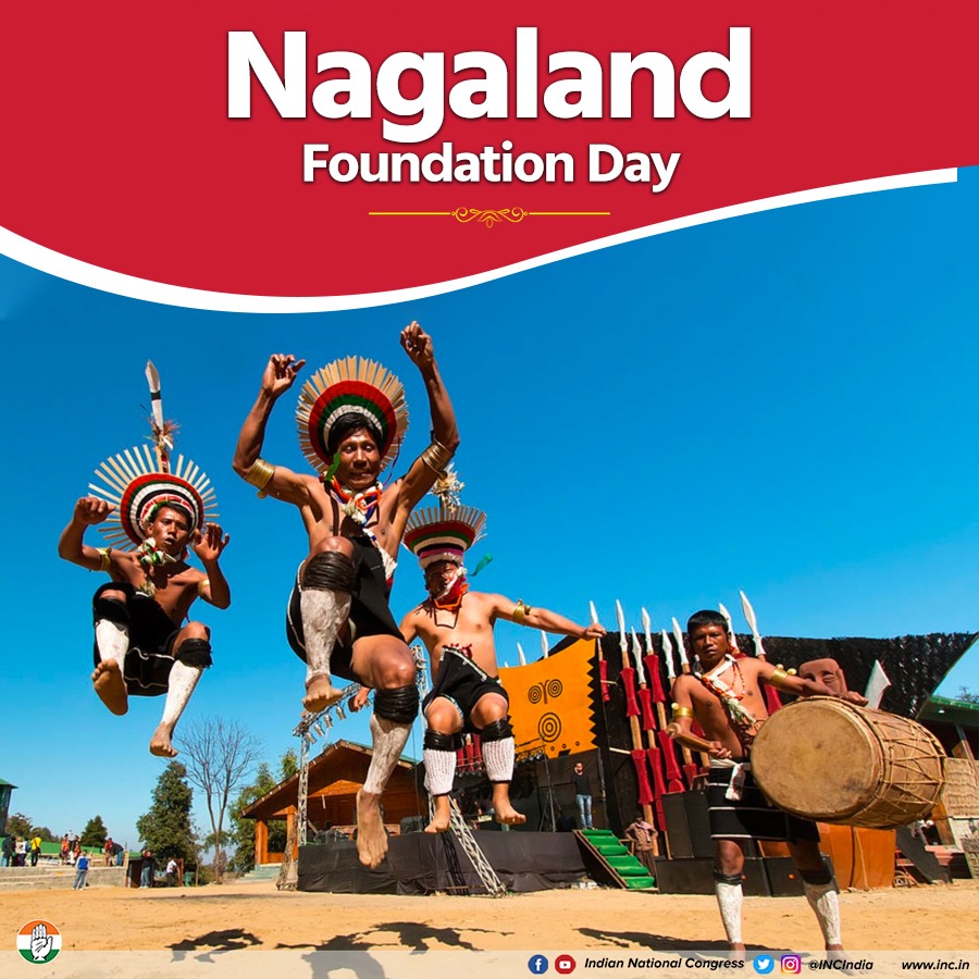 We extend our warmest greetings to our Naga sisters &amp; brothers on the Nagaland Foundation Day.

Known for its unique blend of heritage, culture &amp; natural beauty, Nagaland is a priceless gem of India.