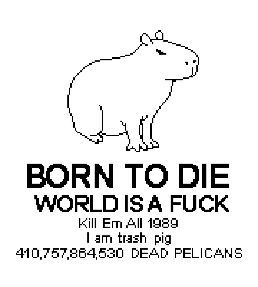 69capybara4201's tweet photo. Born to die capybara

#capy #capybaras #capybara #capybaralove #capybarawatch #capybaralovers #carpincho https://t.co/QXhRQJeYFG