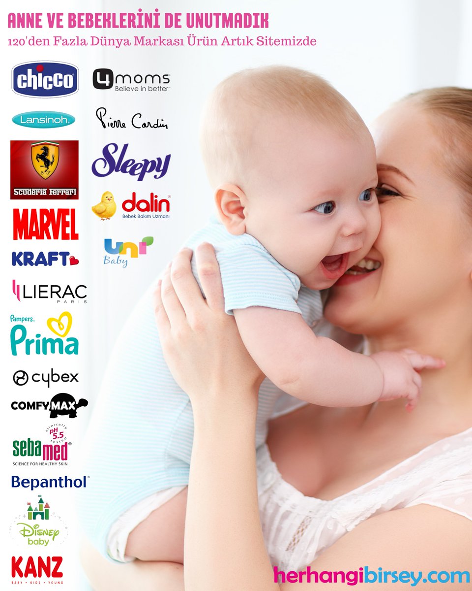 Anne ve Bebekleri İçin 120'den fazla markayla sizlerleyiz. Ürünler için Sitemizi Ziyaret Edin.
herhangibirsey.com
#annebebek #bebek #bebekarabası #bebekbattaniyesi #biberon #bebekürünleri #anneürünleri #bebekkoltuğu #bebekkolonyasi