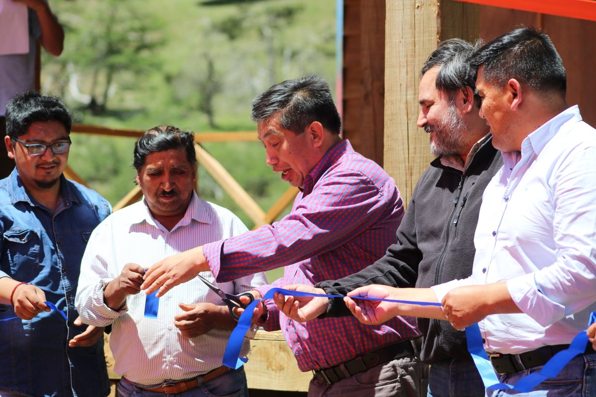CONADI_Gob's tweet photo. 🔵NOTICIA | Inauguraron Oficina Comunitaria e Información Turística en sector #pewenche El Barco de #AltoBiobío ℹ️ Más información en https://t.co/MJfdwnMAZC 📲 #ChileApoya https://t.co/s5GTzeqK7P