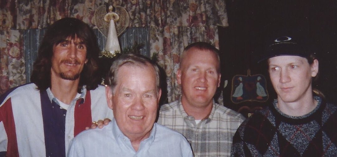 SeanLorance's tweet photo. Hard to believe it has been 10 years since I lost my Dad.  This is my favorite pic of him and my brothers.  Miss him every day. https://t.co/4kBq6kzLxw