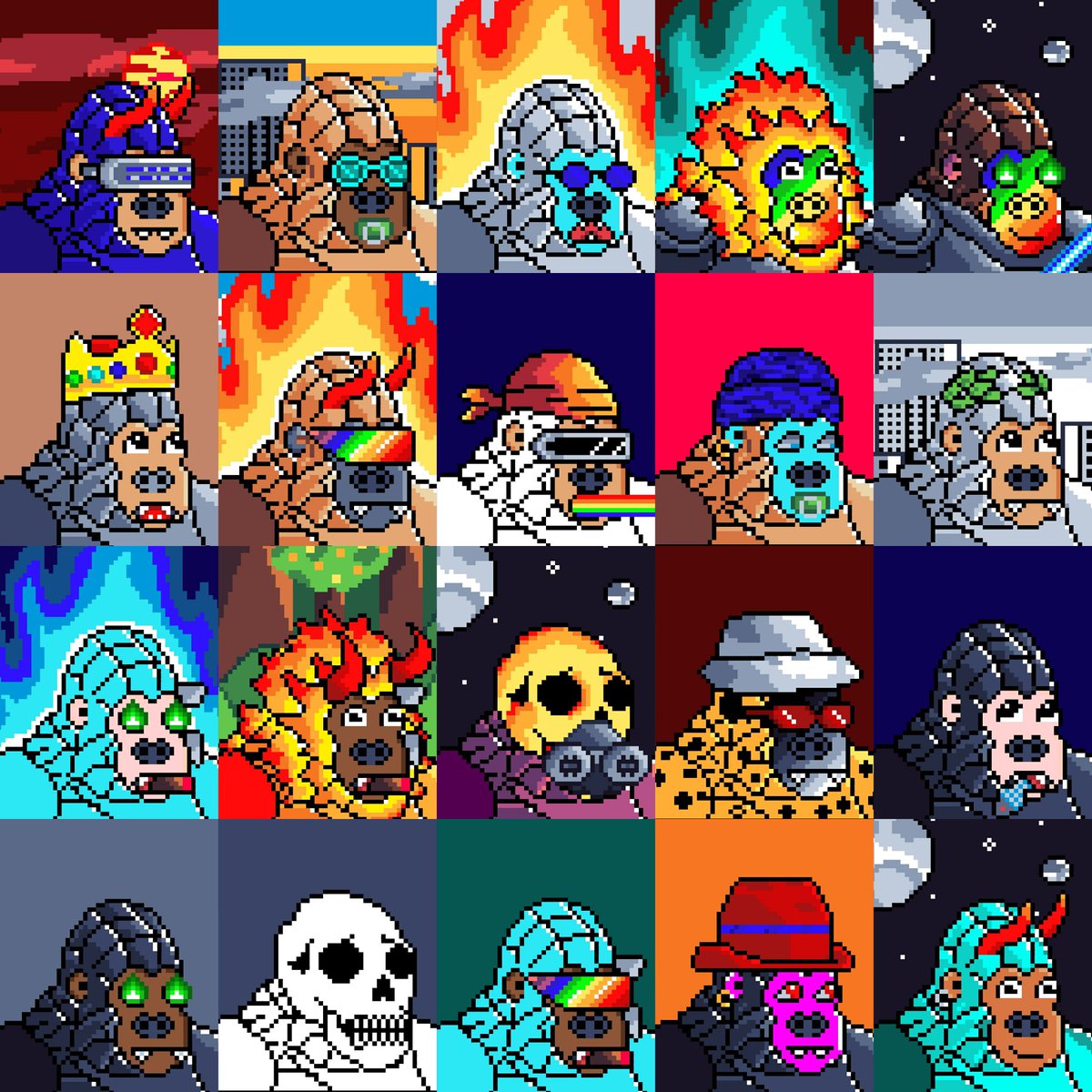 Bored Kong Society is a collection of 1200 unique NFTs .

#NFTCommunity #NFTGiveaway #NFTdrop #nft #nftphotography #NFTCollection #NFT買います #Crypto #Binance #Bitcoin #ETH pic.x.com/wKyl2nUM1S