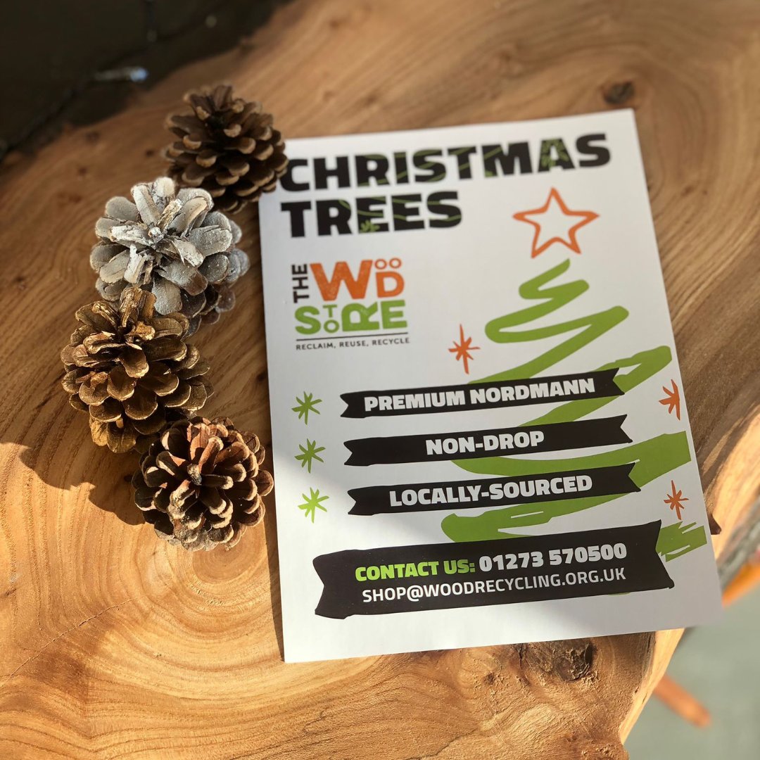 🌲Trees! Trees! Trees!🌲
We are fully stocked with Sussex-grown Premium Nordmann non-drop trees … place your orders asap please! You can order via the form below, or if you prefer to choose your own tree just pop along to our Brighton store and we will help you pick one out 1/2