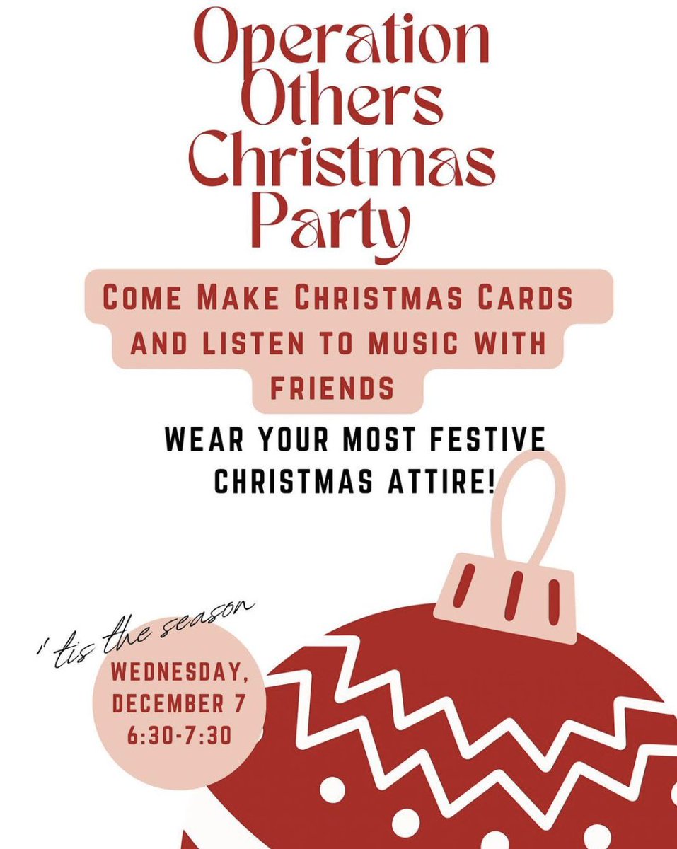 OperationOthers's tweet image. Students from all eight O.O. schools are invited to come to @creightonprep Sullivan Center Commons to celebrate, make cards for the materially-poor, and hear delivery week details.