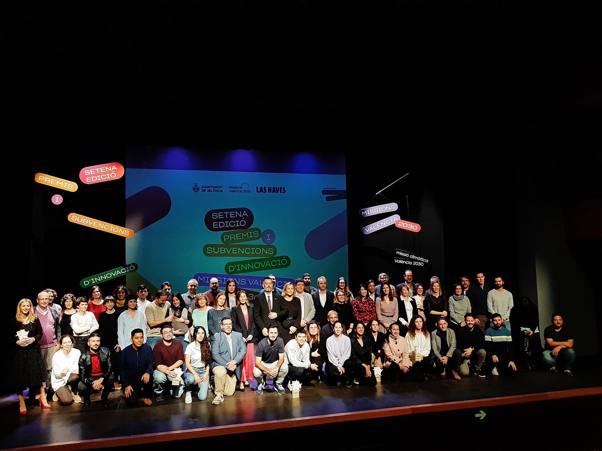 #PremisMissions | Finalitzem la VII edició dels Premis i Subvencions d'innovació #MissionsValència 2030. Enhorabona a totes i tots. Ens veiem en la VIII edició 😊🏆

#iCapitalAwards #MissióClimàtica #València2030