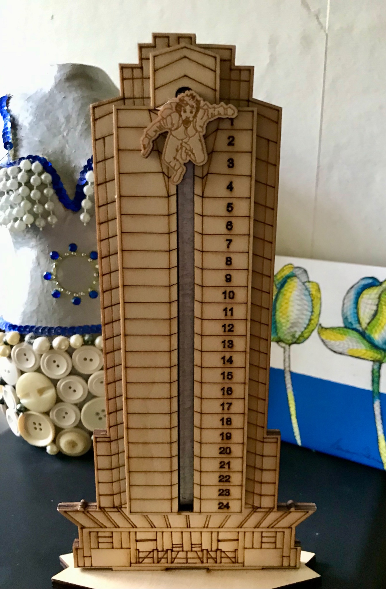 Sarah B. on Twitter: "I've always said that it's not really Christmas until  Hans Gruber has fallen from Nakatomi Plaza. Debuting the best advent  calendar in the galaxy, given to me by @