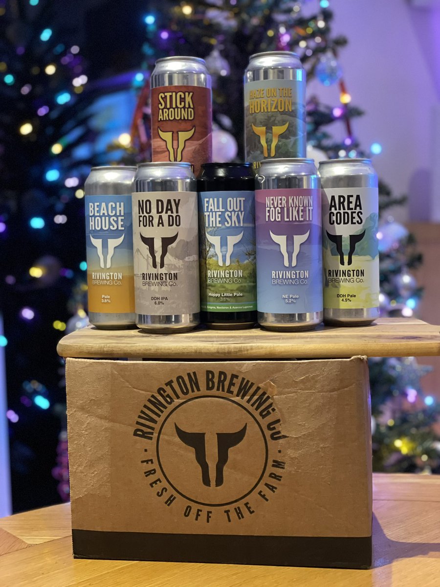 Christmas comes early! Courtesy of <a href="/brewserbeer/">Brewser</a> and <a href="/rivingtonbrewco/">Rivington Brewing Co</a> #beer